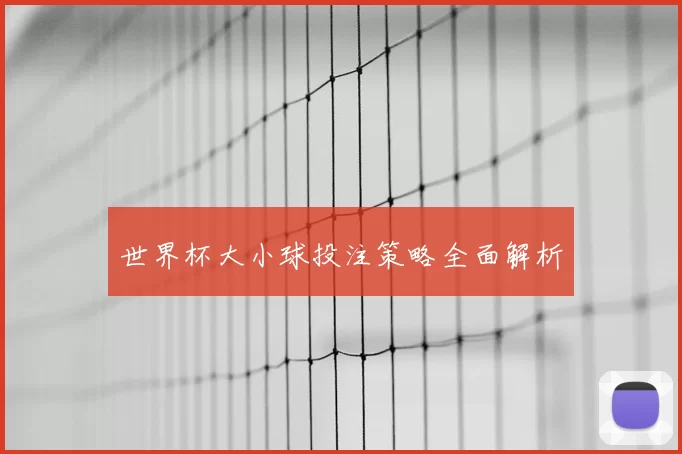 世界杯大小球投注策略全面解析