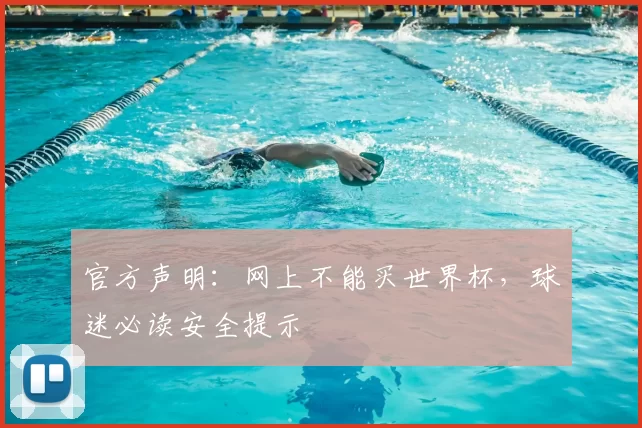 官方声明：网上不能买世界杯，球迷必读安全提示